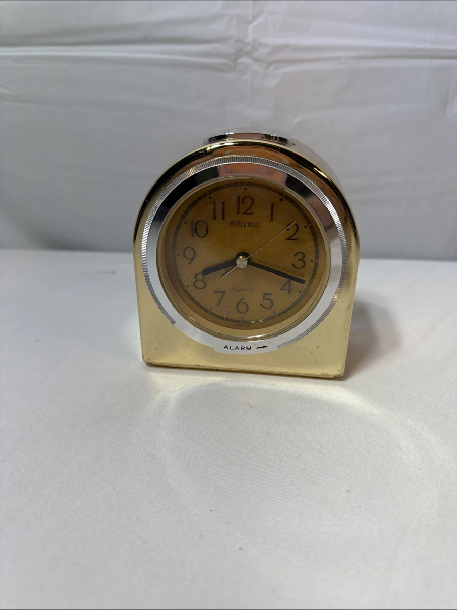 Seiko Gold Alarm Clocks & Clock Radios for sale | eBay