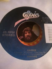 Europe, Carrie ~ 1986 Epic 45