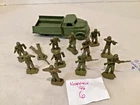 Vintage Marx training center battleground toy soldiers lot  military play set