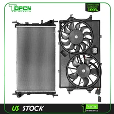 Radiator and Cooling Fan Assembly For 2005 2006 2007 Ford Focus