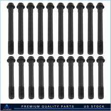 Head Bolt Kit Set 20 Bolts Both heads For Ford Truck 370 429 460 6.1L 7.5L 68-99