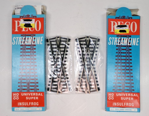 (2) Cruces HO/OO Peco código 100 SL-93 24* en cajas originales (lote 5902) | Zustand: Used