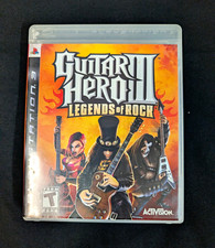Activision Guitar Hero III: Legends of Rock Manual Included PS3 T-Teen