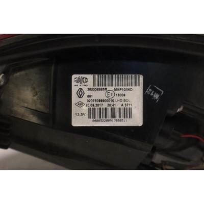 REAR LAMP LH FOR RENAULT MEGANE GRAND COUPE' (17-19) 1.6 DCI (96KW