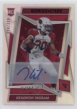 2022 Panini Rookies & Stars Signatures 94/299 Keaontay Ingram #154 Auto 01l2