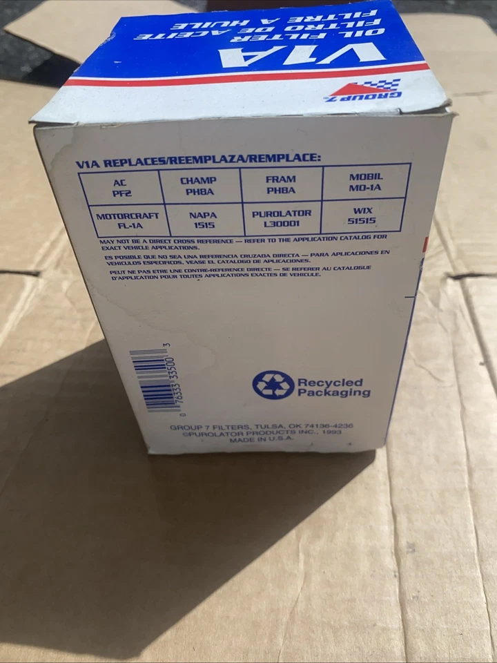 Engine Oil Filter-CARB Group 7 V1A - Image 3 of 4