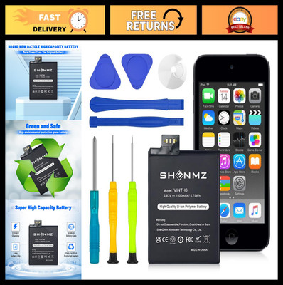 1500mAh High Capacity Replacement Battery for iPod Touch 6th & 7th Gen + Repair