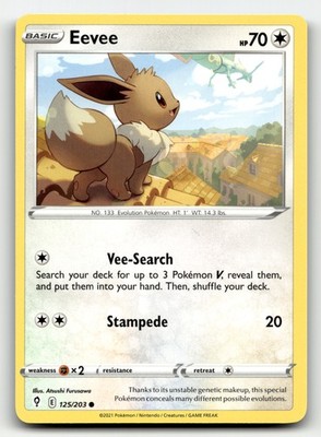 Eevee Evolving Skies 125/203