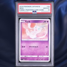 Mew #26 Prices | Pokemon Japanese Family | Pokemon Cards