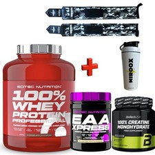 Scitec Nutrition 100% Whey Protein 2350g+Biotech USA Creatine300g+EAA Xpress 400g