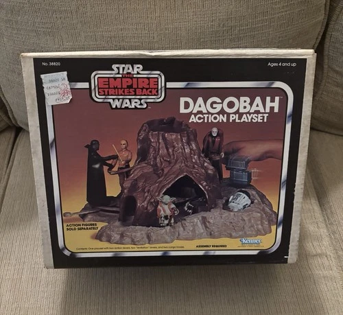 Dagobah Action Playset 1981 STAR WARS Vintage Original BOX ONLY ! MINT LOOK!