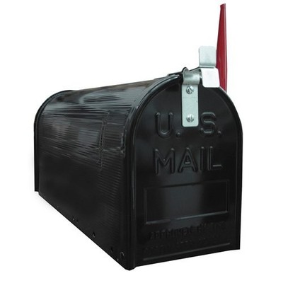 ALUBOX Amerikanischer Briefkasten 22X17X48 cm Briefkasten aus Verzinktem Blec...
