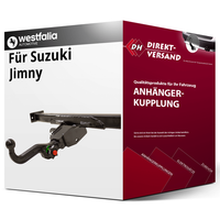 für Suzuki Jimny II Typ A6G (Westfalia) AnhäNgerkupplung Horizontal Abnehmbar