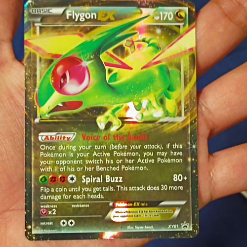 The Pokémon Company Pokémon TCG Flygon EX XY61 XY Holo Promo ENG 170 HP