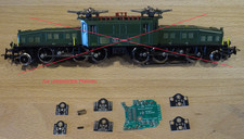 Lokplatine für Märklin-Krokodil (I3303)  Digitalumbau, Loksound, LED-Beleuchtung