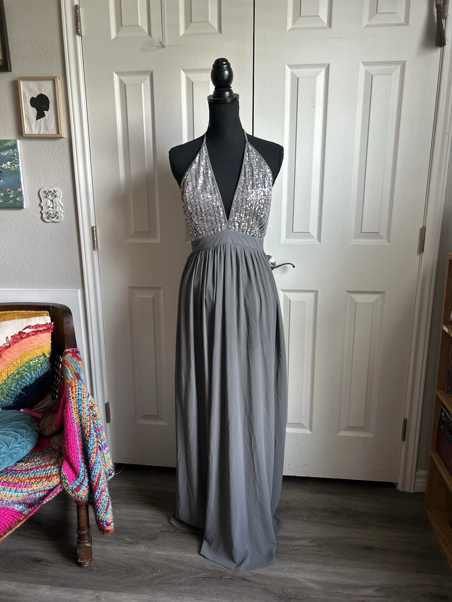 lilac long sleeve dress self-portrait - Lilac Viscose Knit Maxi Dress
