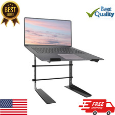 Pyle Adjustable Laptop Stand for DJ 6.3-10.9" Anti-Slip Portable Desk Riser 44lb