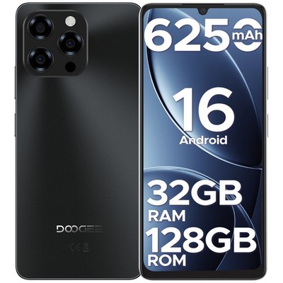 DOOGEE Note 58 Android Handy Android 16 32GB+128GB 6,75'' Smartphone 6250mAh 2026