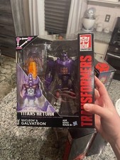 Transformers Titans Return GALVATRON & NUCLEON Voyager Generations Action Figure