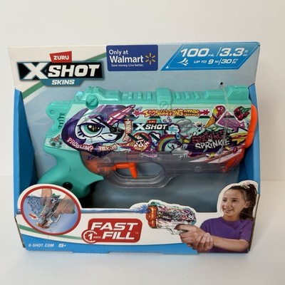 Zuru X-Shot Skins Nano Unicorn Water Blaster 100ml 2022 Age Level 5+ Recommended