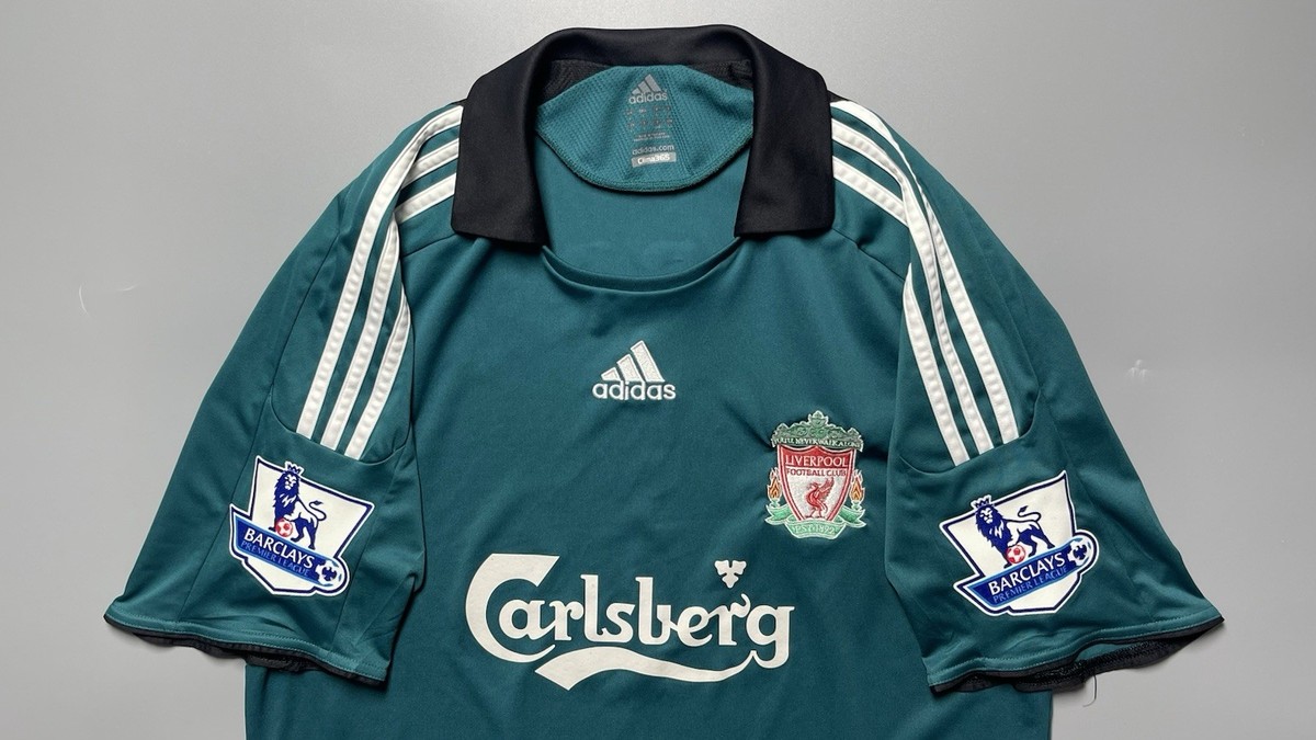 LIVERPOOL ADIDAS 2008/2009 FOOTBALL THIRD JERSEY #9 TORRES