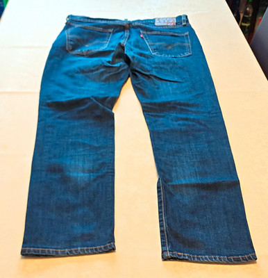 Levi Strauss & Co. 511 Herren Jeans blau Denim gerades Bein W36 Gr.54