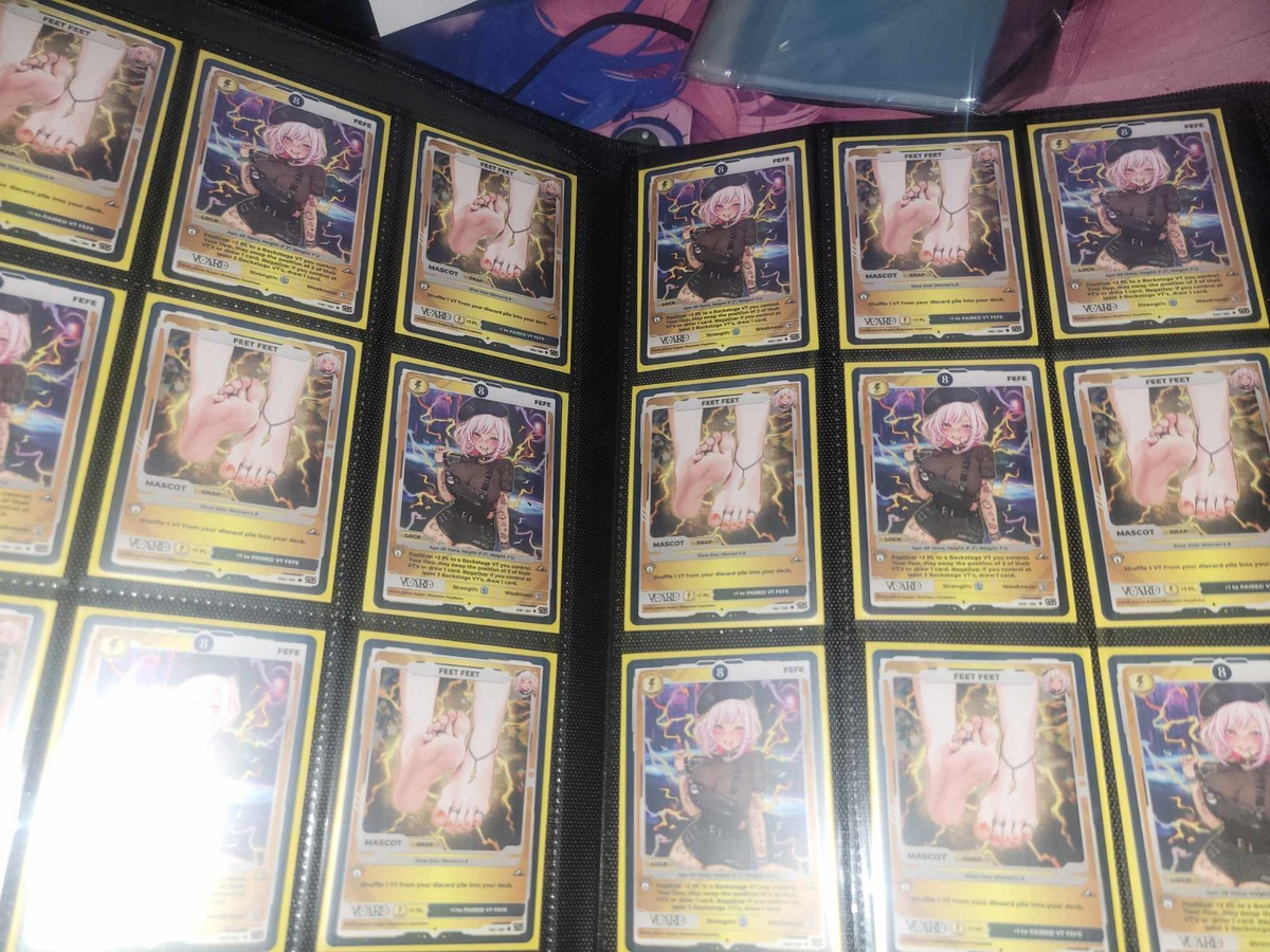 Vcard TCG Awakened Worlds Gamersupps MASSIVE FeFe FEET Collection 