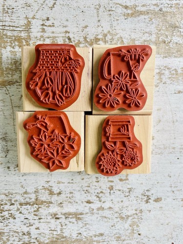 Stampin Up! Juego de 4 estampillas montadas A Flower For All Seasons retiradas - Imagen 5 de 5