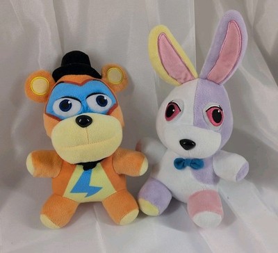 FNAF Security Breach Glamrock Freddy & Vanny  Plush Funko 2020 8'' lot no tags