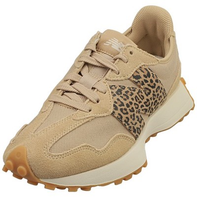 New Balance 327 Womens Fashion Sneakers in Incense Leopard - 6 US
