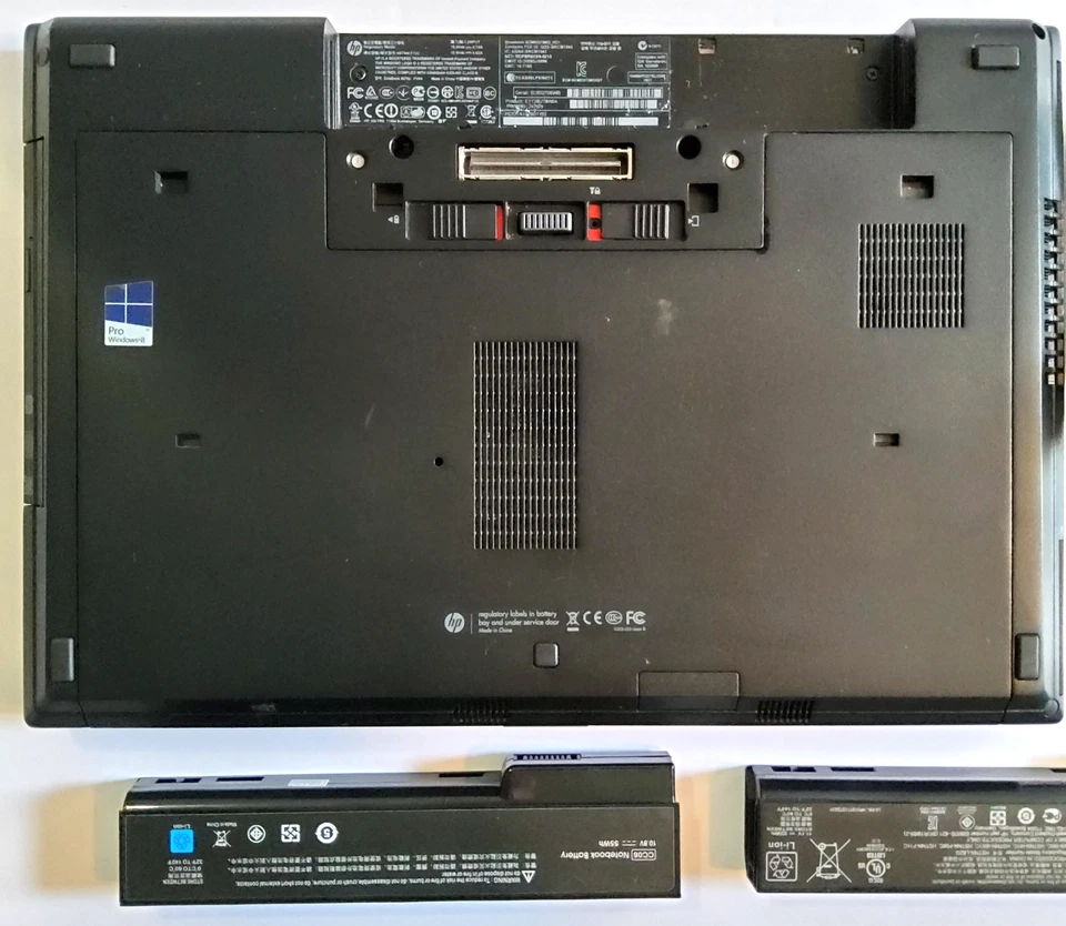 HP Elitebook 8570P, i5-3340M 2,7 GHz, 8 GB RAM, 500 GB, Win. 10 PRO ACT. Foto 3 de 4