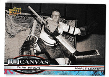 HOCKEY NHL 25 /26 UD SERIES 2  CANVAS TURK BRODA TORONTO MAPLE LEAFS #C-242