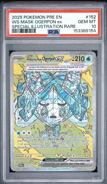 Wellspring Mask Ogerpon ex #152 (Prismatic Evolutions (2025))
