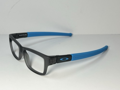Oakley Marshal XS OY8005 0247 Satin Grey Smoke Blue Eyeglass FRAMES ONLY 47 14 - Picture 3 of 10