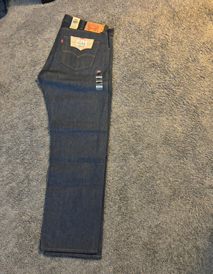 Levi s 501 Series Men s Dark Wash Blue Straight Fit Denim Jeans Size 36 NWT