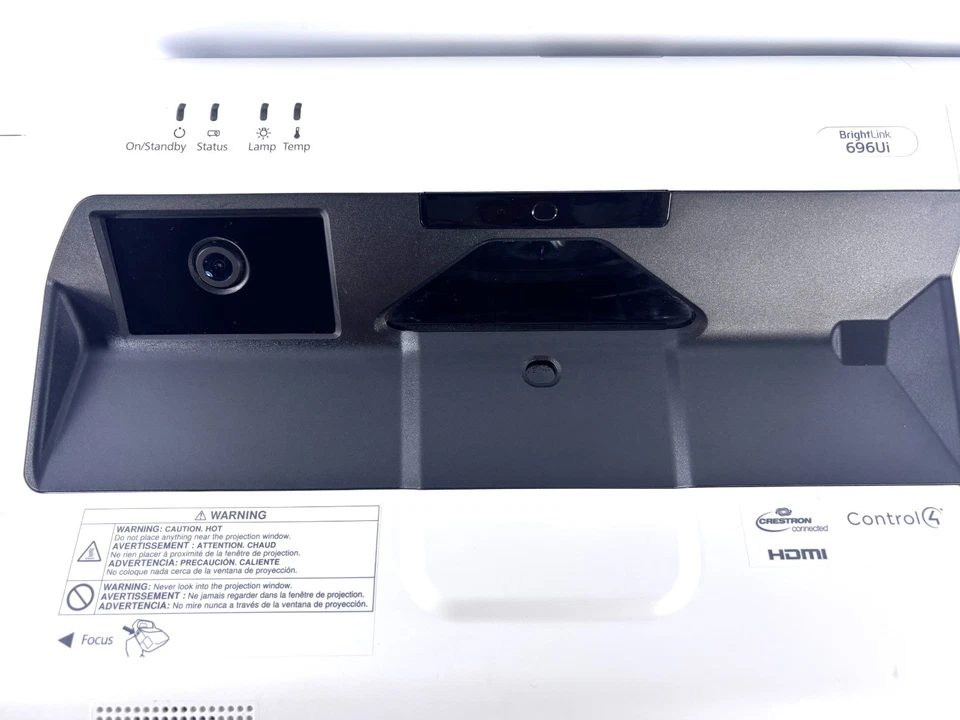 Epson BrightLink 696Ui 3LCD Projector - Lamp Hours: 215 Normal / 1214 Eco - Image 3 of 4