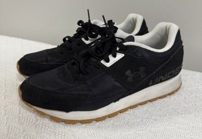 Under Armour Essential Runner Women's Shoes Size 11 Black-White Quartz