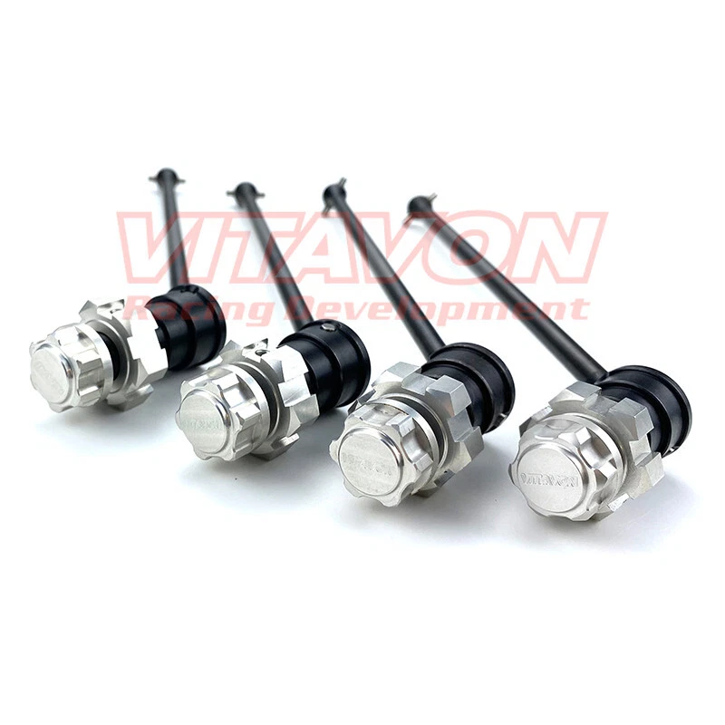 Vitavon HD Steel Wider+30mm CVD Shaft Set For XRT Wide X-MAXX 1/5 2 Pairs - Image 2 of 4