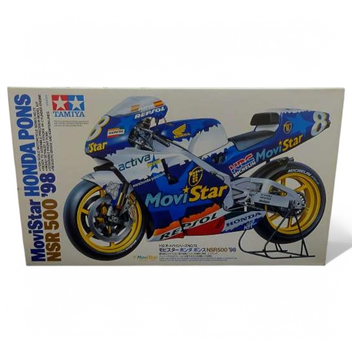 オートバイ・バイク MoviStar HONDA PONS NSR500 '98 Movistar Honda Pons Nsr500 '98 none / Tamiya USA