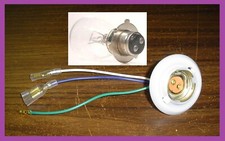 SEALED BEAM CONVERSION KIT HONDA / SOCKET AND 6V BULB (S1170/6v3535RB)