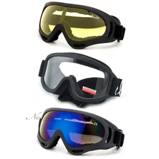 Safety Sports Goggles Airsoft Ski Motorsport Tactical Single Lens Night Boarding