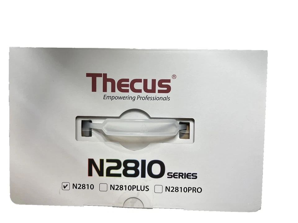 Thecus N2810 The Ultimate Multimedia NAS Server with 4k Playback - Image 4 of 4