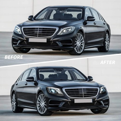Faro LED per Mercedes-Benz Classe S W222 6a generazione 2014-2017 con DRL blu - Foto 2 di 7
