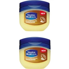 2 x Vaseline Cocoa Butter Pure Petroleum Jelly Travel Size 50ml/1.7 oz