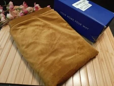 Pr MIULEE  Mustard Yellow Gold Velvet Pillow Covers  18x18 #M9