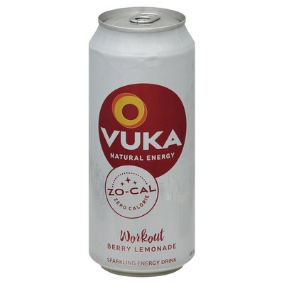 Vuka Energy drinks workout zo-cal berry lemo (850945002078)