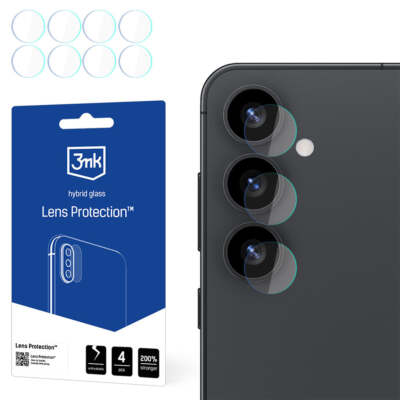 4x Kameraglas für Samsung Galaxy S25 3mk Objectivschutzglas Kameraschutz