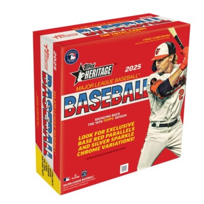 2025 Topps Heritage Chrome Parallels - Complete Your Set  