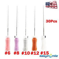 5packs Dental Endo Root Files Hand Use C File 25mm Stainless steel C-PILOT Files