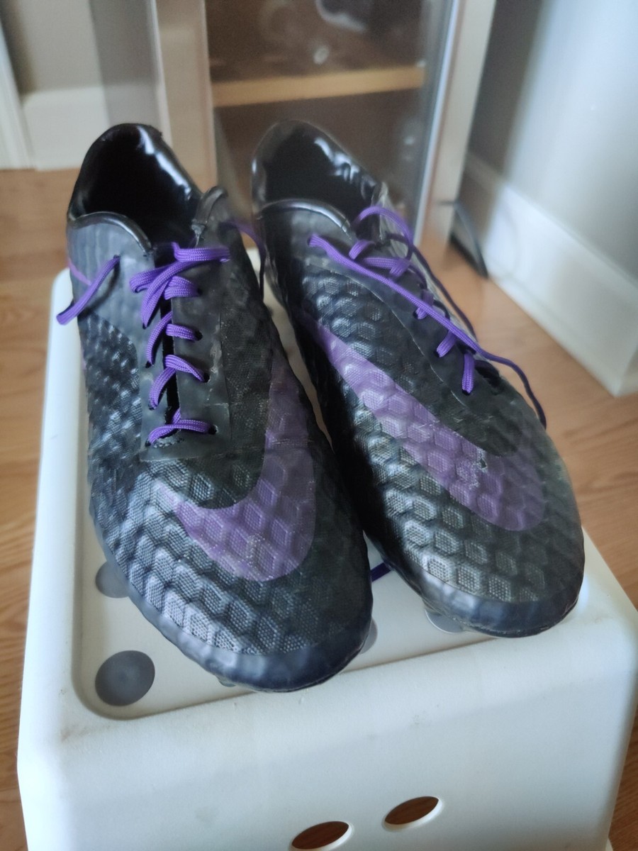 Nike Hypervenom Phantom 1 FG NikeID Black/Purple soccer Nike Hypervenom Phantom 1 FG NikeID Black/Purple soccer